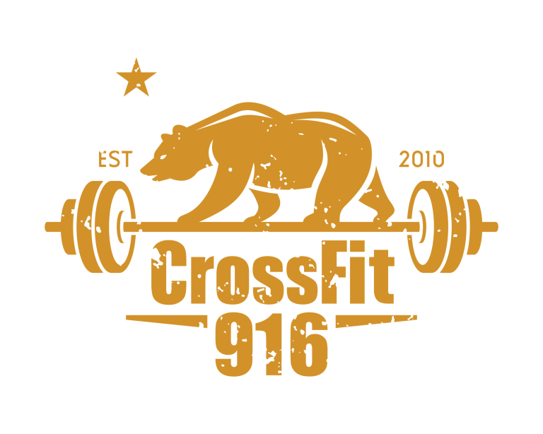 CrossFit916Logo GoldOnBlue 01 1 768x614